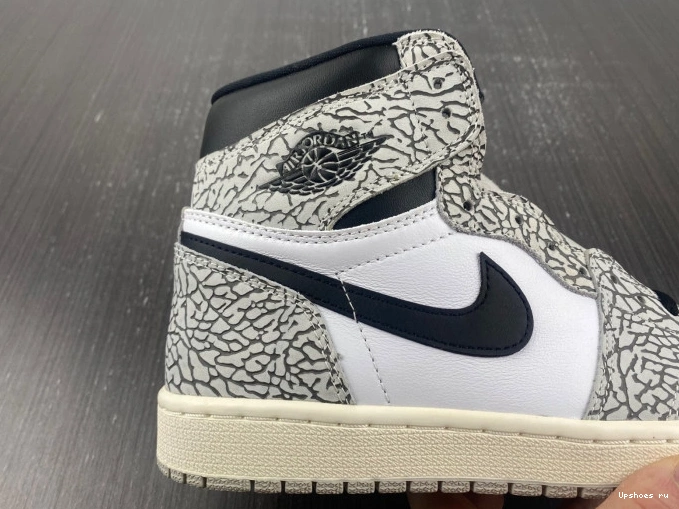 DZ5485-052 High Retro Cement 1 OG Jordan White 0506